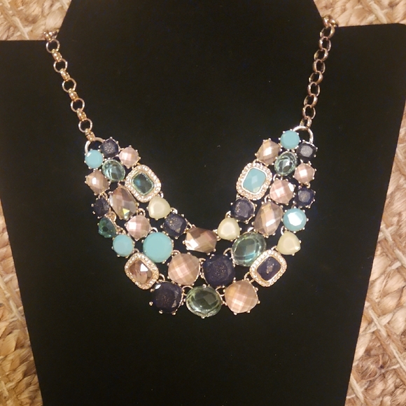 Dana Buchman Multicolor Gemstone Necklace - Picture 1 of 10
